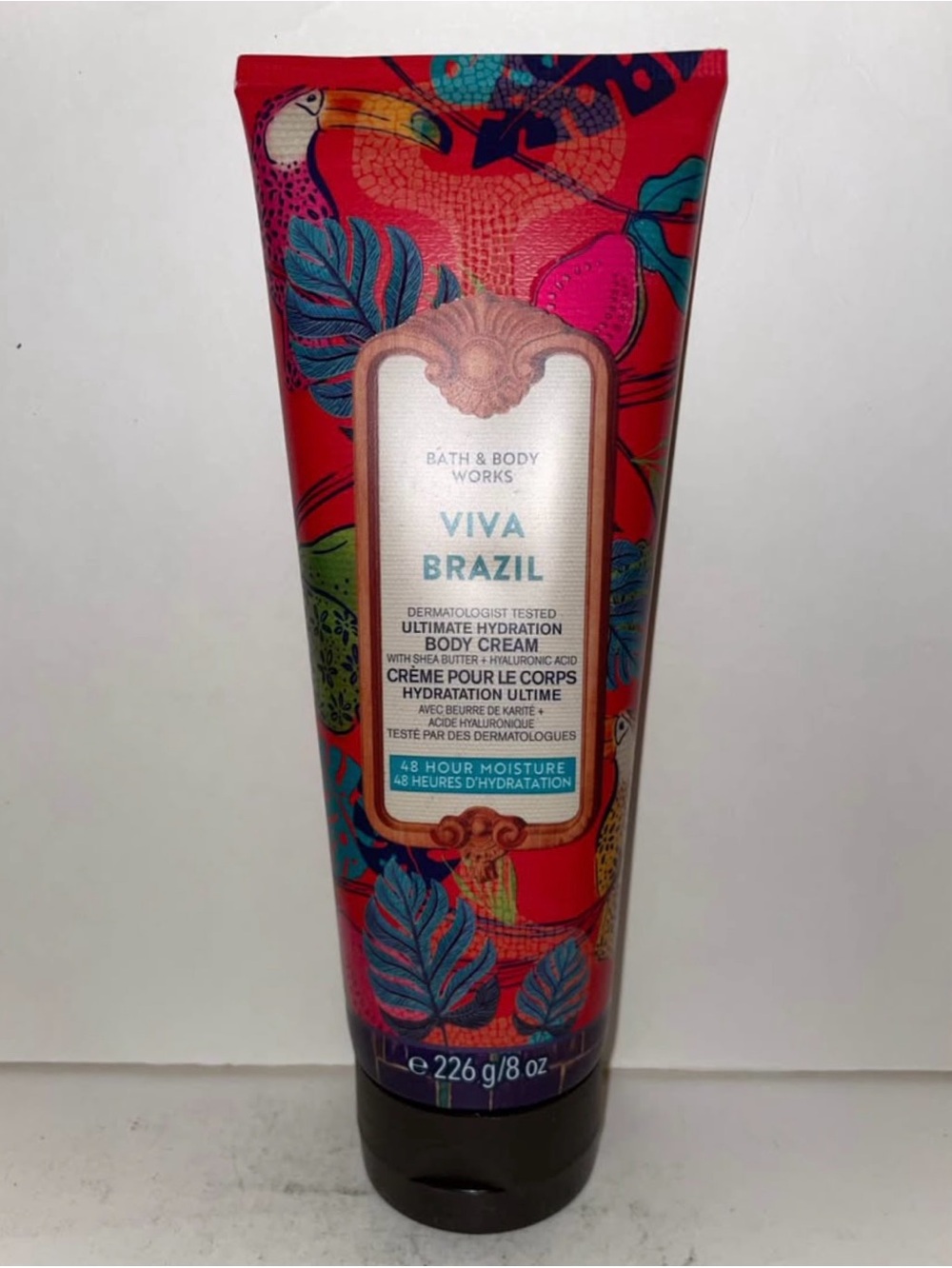 Bath & Body Works Viva Brazil Body Cream 8oz Discontinued New